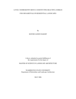 Lovely homegrown menus: Substituting beautiful edibles for ornamentals in residential landscapes