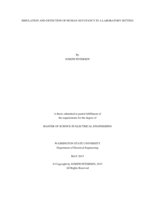 Simulation and detection of human occupancy in a laboratory setting