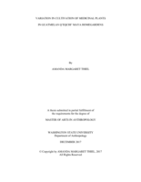 Variation in cultivation of medicinal plants in Guatemalan Q'eqchi' Maya homegardens