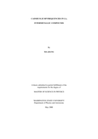Cadmium jump frequencies in L12 intermetallic compounds
