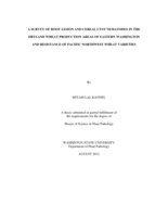 A survey of root lesion and cereal cyst nematodes in the dryland wheat production areas of eastern Washington and resistance of pacific Northwest wheat varieties