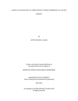 A novel de-coupled SOFC-GT hybrid system to power commercial all-electric aircraft