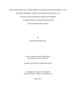 Developing effective norm corrective messages for fraternity and sorority members: Greek culture identification and alcohol-related digital media engagement as predictors of excess drinking and bystander intervention