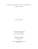 Putting limits on larval feeding success for the Rocky Mountain wood tick (Dermacentor andersoni)
