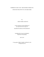 Inspired by Mary Jane?: Mechanisms underlying enhanced creativity in cannabis users