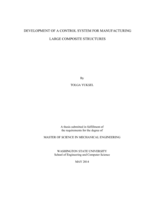 Development of a control system for manufacturing large composite structures