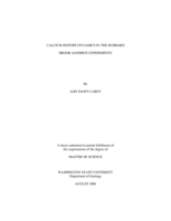 Calcium isotope dynamics in the Hubbard Brook sandbox experiments