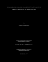 Geoarchaeological analysis of a Northwest Coast plank house: formation processes at the Dionisio Point site
