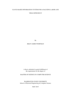 Cloud-based information system for analyzing labor and yield efficiency