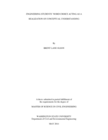 Engineering students' word choice acting as a realization of conceptual understanding