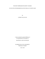 The body repressed/the body sublime: navigating postmodern death in DeLillo's White noise