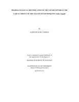 Pharmacological identification of the 5-HT receptors in the larval midgut of the yellow fever mosquito (Aedes aegypti)