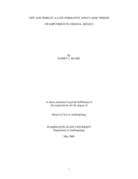 Life and times in a late formative and classic period swamp forest in Chiapas, Mexico