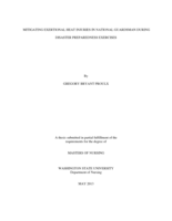 Mitigating exertional heat injuries in National Guardsman during disaster preparedness exercises