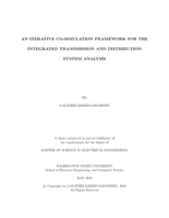 An Iterative Co-simulation approach for integrated transmission and Distribution system analysis