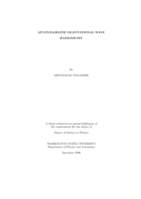 Multi-baseline gravitational wave radiometry