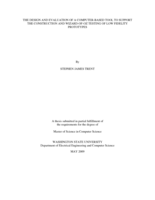 The design and evaluation of a computer-based tool to support the construction and wizard-of-oz testing of low fidelity prototypes