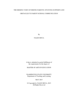 The missing voice of Hmong parents: studying supports and obstacles to parent-school communication