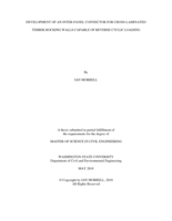 Development of an inter-panel connector for cross-laminated timber rocking walls capable of reverse cyclic loading