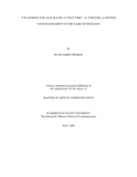 "I'm looking for Jack Bauer at that time": 24, torture, & getting your hands dirty in the name of ideology