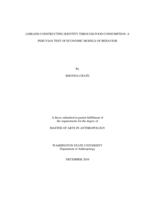 Limeans constructing identity through food consumption: a Peruvian test of economic models of behavior