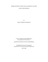 Seismic retrofit of rectangular bridge columns using CFRP wrapping