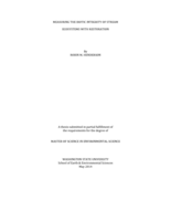 Measuring the biotic integrity of stream ecosystems with restoration