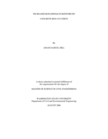 Increased roughness in reinforced concrete box culverts