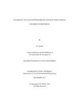 Durability advances for reinforced concrete structures in chloride environments