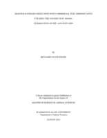 Mastitis pathogen reduction with commercial teat disinfectants utilizing the excised teat model: examination of pre- and post-dips