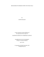 Mechanism of pathogen entry into tick cells
