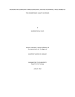 Degassing and eruption at a phreatomagmatic vent for the Wapshilla Ridge member of the Grande Ronde Basalt, NE Oregon