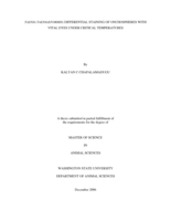 Taenia Taeniaeformis: differential staining on onchospheres with vital dyes under critical temperatures