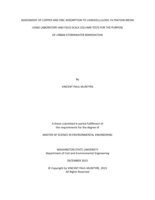 Assessment of copper and zinc adsorption to lignocellulosic filtration media using laboratory and field scale column tests for the purpose of urban stormwater remediation