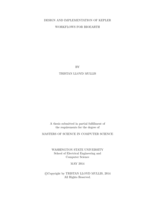 Design and implementation of Kepler workflows for BioEarth