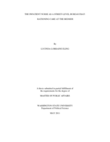The inpatient nurse as a street-level bureaucrat: rationing care at the bedside