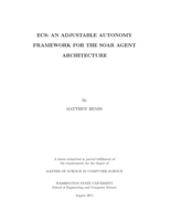 ECS: an adjustable autonomy framework for the Soar agent architecture