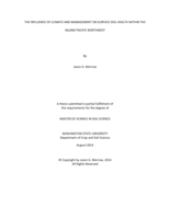 The influence of climate and management on surface soil health within the Inland Pacific Northwest