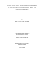 Activism, gender politics, and environmentalism in the work of Toni Cade Bambara: a step toward social, mental, and environmental wholeness
