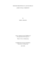 Pesticide perceptions in a South African agricultural community