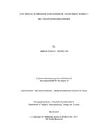 Functional, expressive and aesthetic analysis of women's ski and snowboard apparel