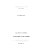 Active learning for activity recognition