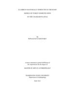 Is a bird in hand really worth two in the bush?: models of turkey domestication on the Colorado Plateau