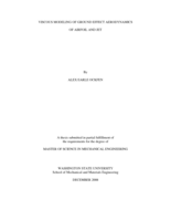 Viscous modeling of ground effect aerodynamics of airfoil and jet