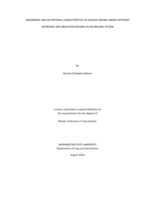 Agronomic and nutritional characteristics of quinoa grown under different intercrop and irrigation regimes in an organic system