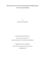 SPDT switch, attenuator and 3-bit passive phase shifter based on a novel SiGe PIN diode
