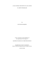 A fault model for pointcuts and advice in AspectJ programs