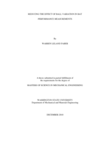 Reducing the effect of ball variation in bat performance measurements