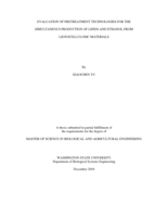 Evaluation of pretreatment technologies for the simultaneous production of lipids and ethanol from lignocellulosic materials