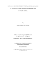 How can I become a person?: The paradoxical nature of the ideal self with whoonga addiction in South Africa